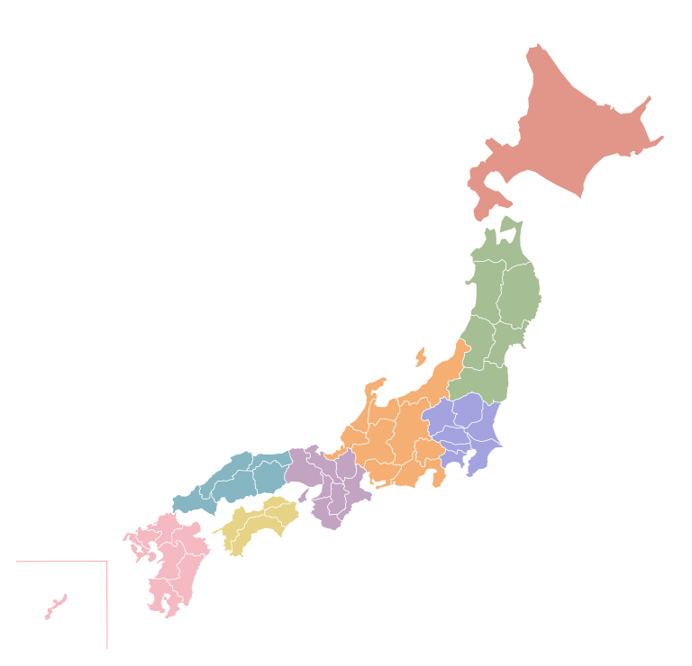 日本地図